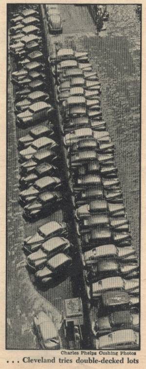 Parking Problems as featured in the October 28, 1946 Newsweek Magazine