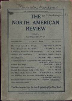 August 1913 issue of the North American Review