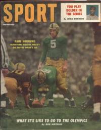 Sport Magazine November 1956 Paul Hornung