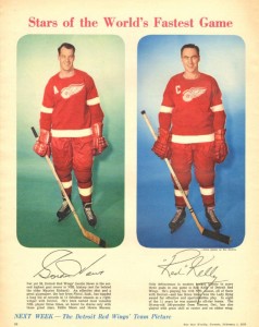 Gordie Howe and Red Kelly