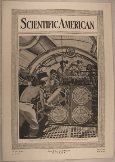 Cover of The Scientific American May 29 1915